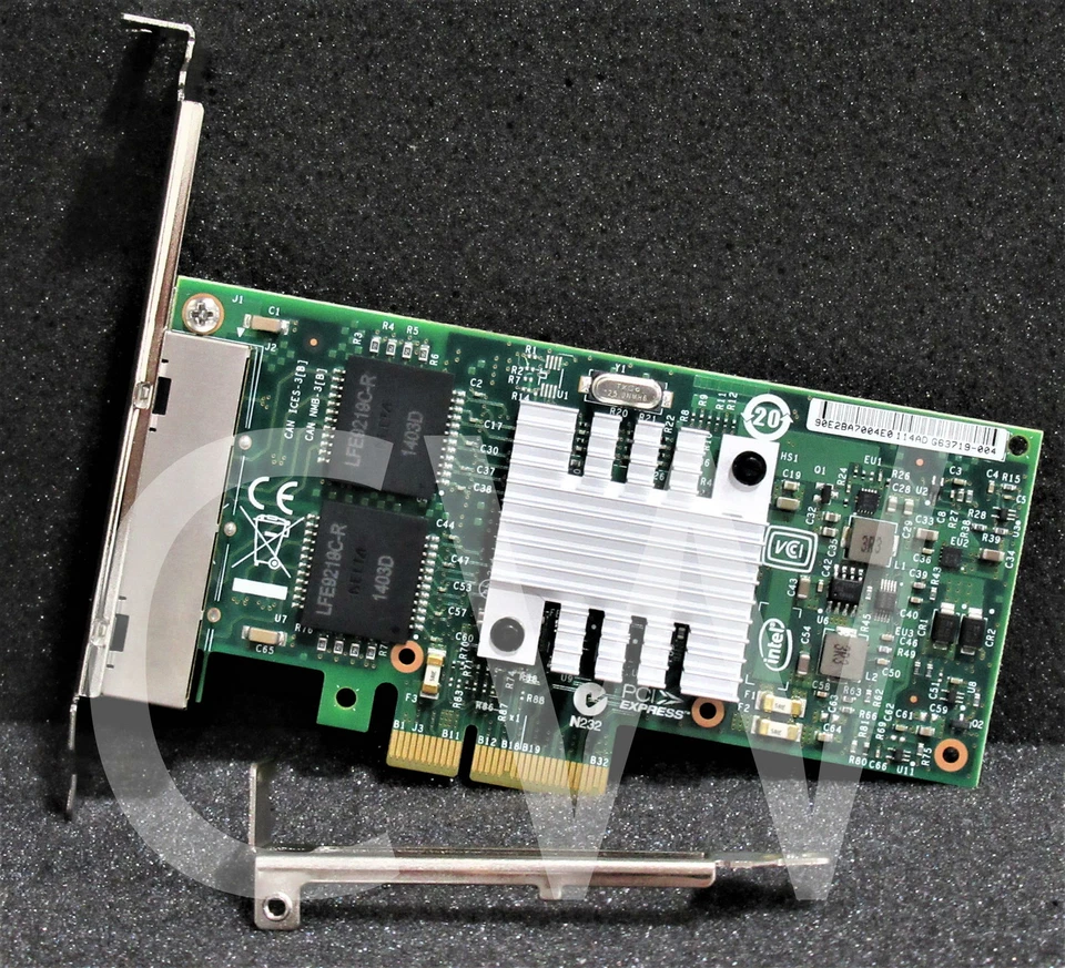 49Y4242 IBM INTEL 1340-T4 Quad Port Gigabit Ethernet PCIe Server Network Adapter - Image 3 of 3
