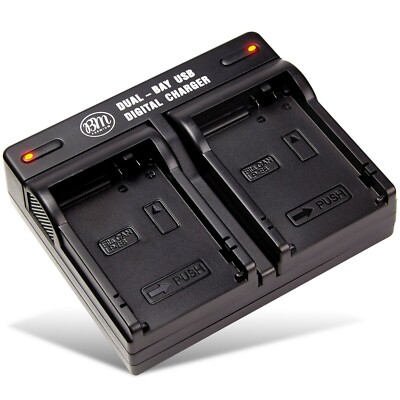 BM LP-E8 Dual Battery Charger for Canon Rebel T2i, T3i, T4i, T5i DSLR Cameras