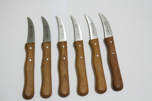 6x solingen- kchenmesser- schlmesser -rostfrei solingen/germany
