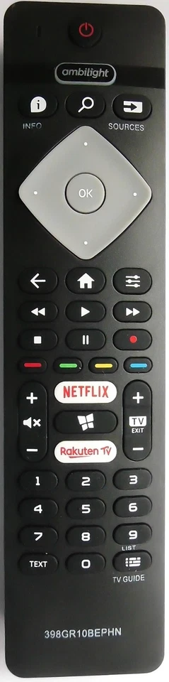 Universal Ersatz Fernbedienung für alle Philips Smart TV Ambilight Netflix Neu!