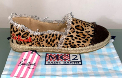 Saint barth Espadrilles Schuhe Frau Größe Eu 40 Getupft (Einlegesohle 26 CM) SB2