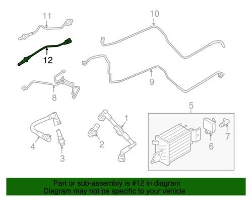 Genuine Ford Sensor Exhaust Gas Oxygen HL3Z-9G444-B - Foto 2 di 2