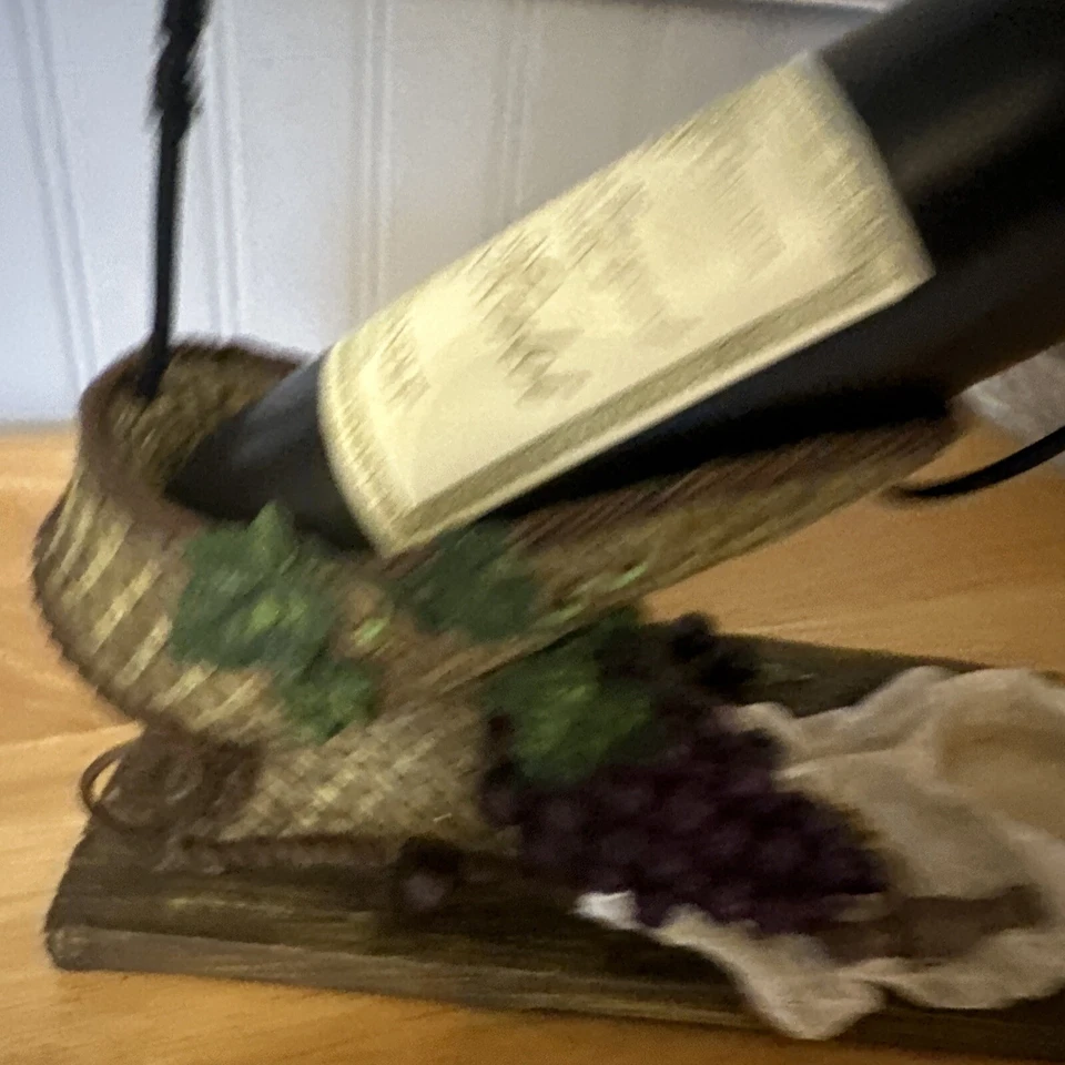 Yankee Candle Tart Melt Warmer Wine Bottle Merlot Basket Grape Decorative READ - Image 3 of 4