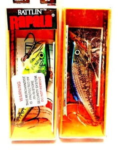 Vintage-Rapala-2-75-034-Rattlin-039-Sinking-Choice-of-Color-RNR-7