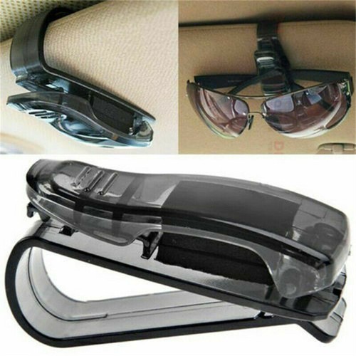 Sunglasses Clip Card Holder Car Sun Visor Storage Glasses Mount Ticket Receipt - Picture 3 of 6