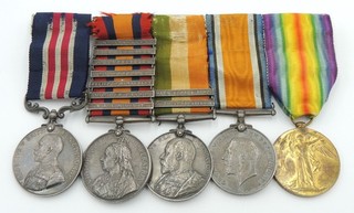 Boer War WW1 47th CEF Canadian Gallantry Grouping Military Medal 7 Clasp QSA KSA