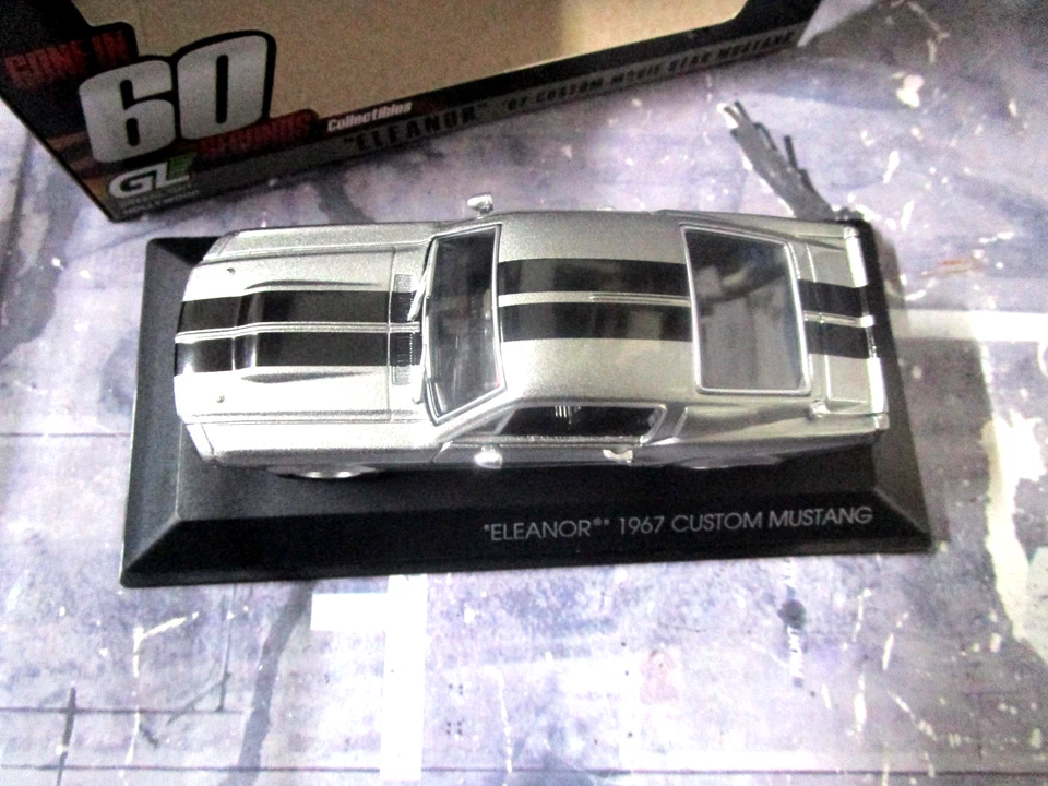 FORD Shelby Mustang Coupe 1967 ELEANOR Kino TV Gone in 60 sec Greenlight 1:43 - Bild 4 von 4