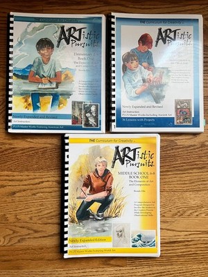 ARTistic Pursuits, All 3 books, Grades K-8