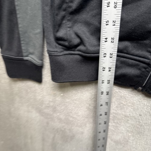 Fox Racing Track Jacket Men’s Small Gray Black Full Zip Moto BMX Streetwear - Picture 5 of 11
