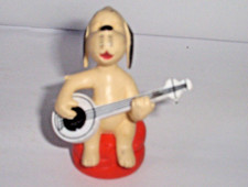 Werbefigur  Wum von Wum und Wendelin mit Mandoline, Loriot von Schleich