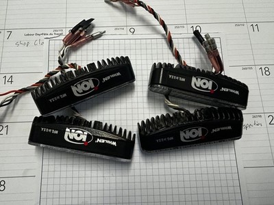 Almost NEW Whelen Ion Strobe Lights 2 White & 2 Amber 