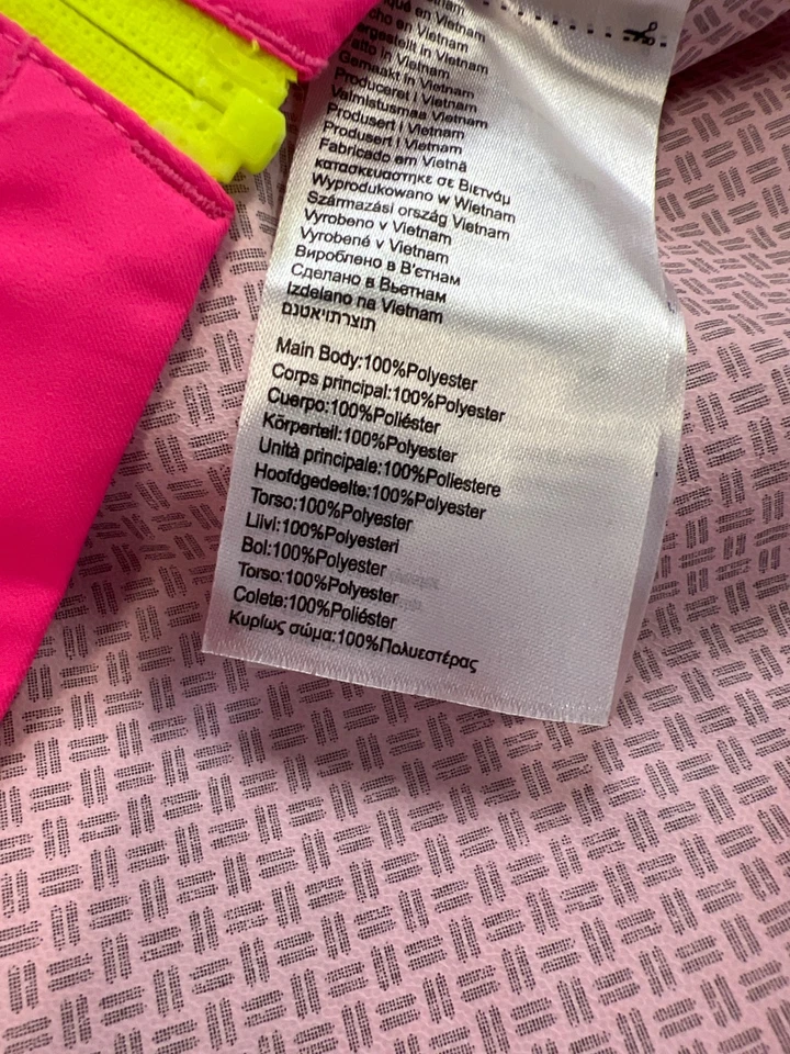 Jaqueta de ciclismo Pearl Izumi masculina rosa Pro Aero corta-vento embalável - G - Imagem 4 de 4