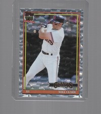 2026 TOPPS SERIES 1 BASEBALL 1991 TOPPS SILVER CRACKLE FOIL WILL CLARK #T91-11