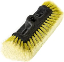 Car Truck Boat RV 10" Heavy-Duty Tri-Angle Wash Brush Head Soft Brush