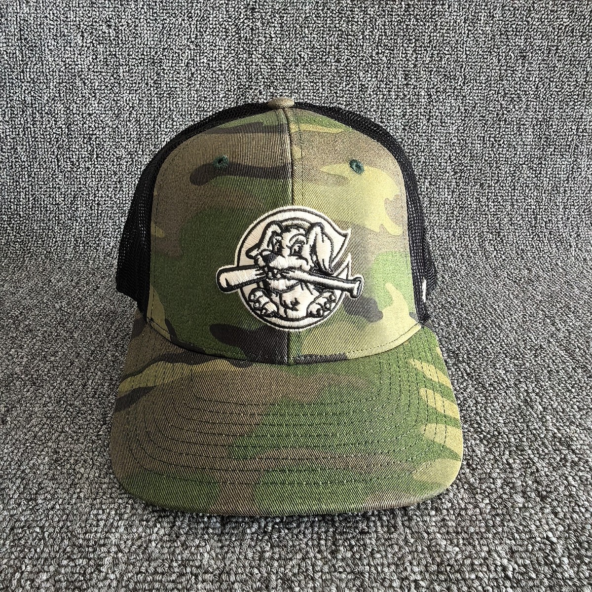 '47 Brand Midland RockHounds MiLB Camo Trucker Hat Snapback Cap New