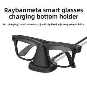 Pour les lunettes intelligentes Ray-Ban Charging avec base antidérapante (Wayfarer/Skyler)