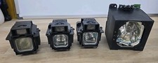 VT75LP Replacment Projector Lamp for NEC VT VT676G Lot of 4 Untested Sold as is
