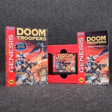 Doom Troopers (Genesis) CIB - Authentic Good Condition