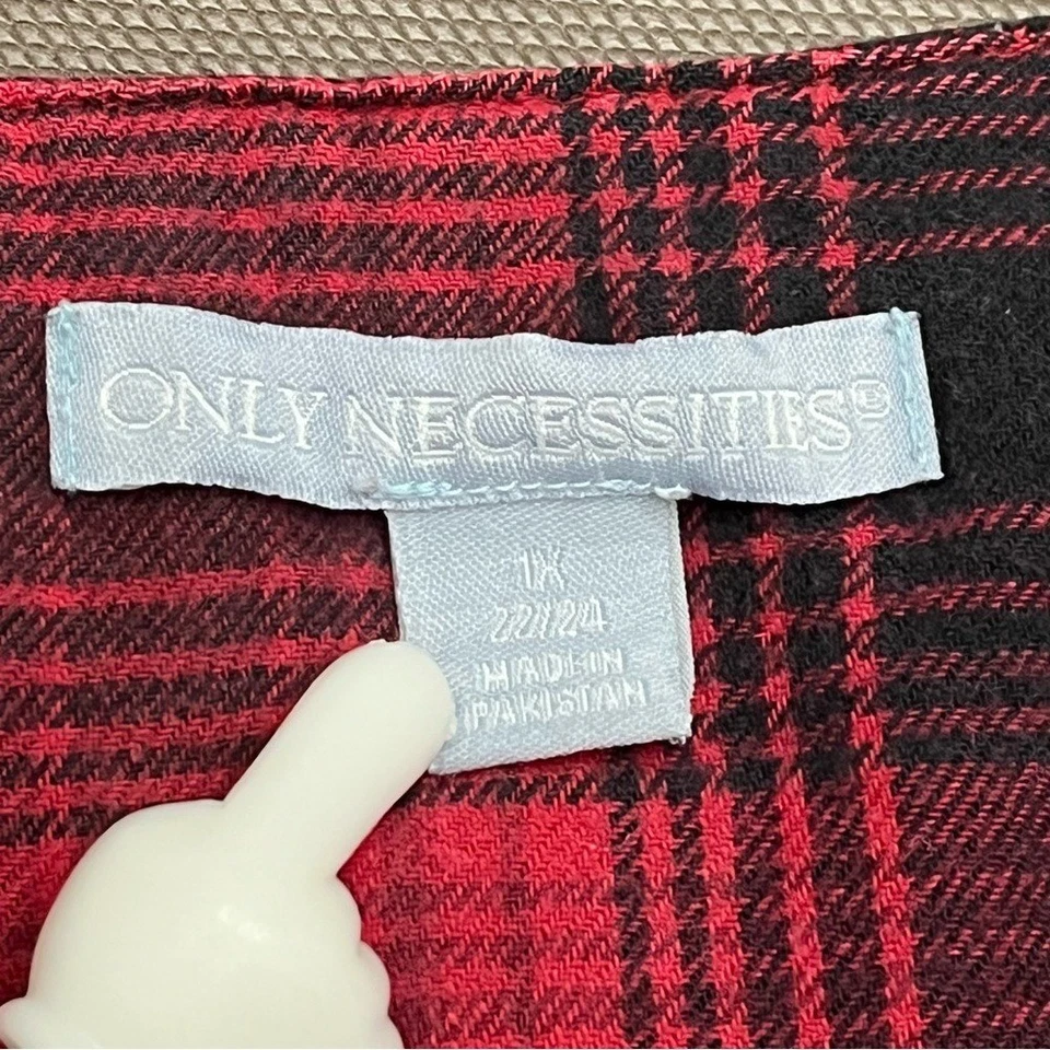 Vestido Only Necessities House Salón Cuadros Algodón Perla Bolsillo a Presión Midi 1X 22 24 Foto 4 de 4