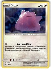 Ditto Ultra Rare Detective Pikachu 17/18 LP on eBay