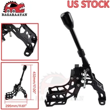 For Evo 4 5 6 7 8 Short Shifter Racing 5 Speed Gear Shift Knob Billet Aluminum