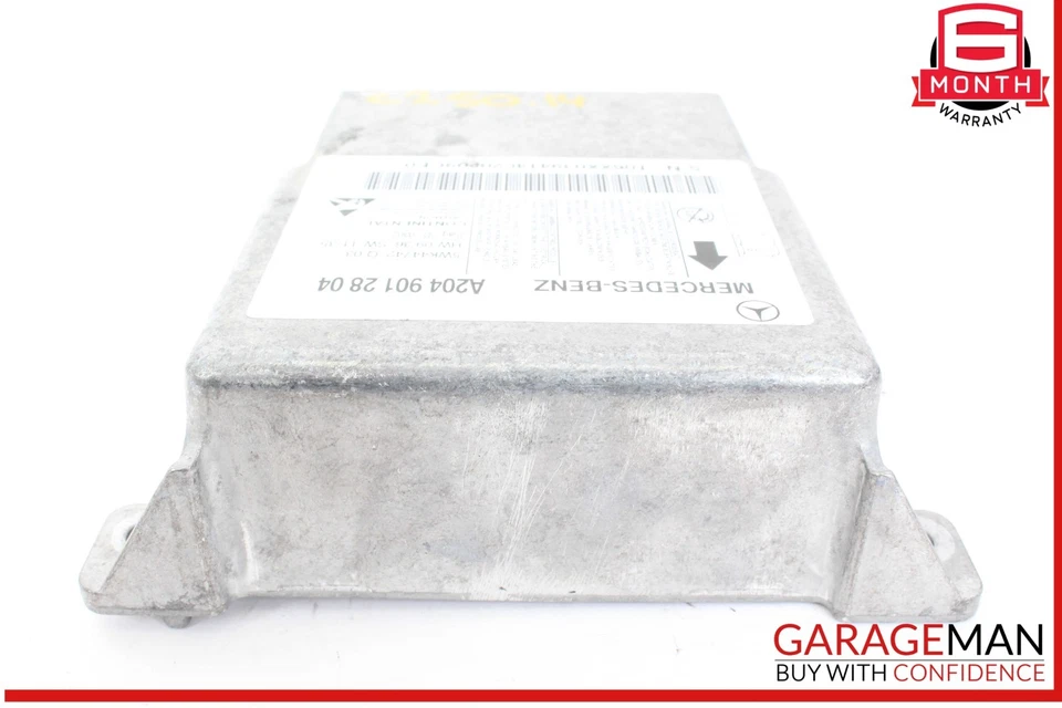 08-14 Unidad de módulo de control de seguridad bolsa de aire airbag Mercedes W204 C250 CGI SRS OEM Foto 4 de 4