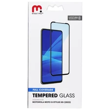 MyBat Pro Full Coverage Tempered Glass for Motorola Moto G Stylus 5G (2023)