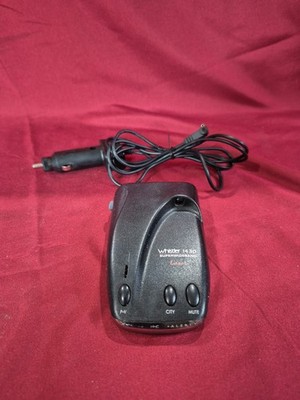 WHISTLER Super Wideband Radar/Laser Detector w/ Power Supply Model 1430 Works