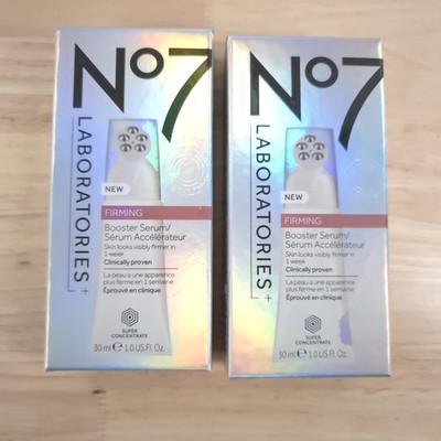 FOR 2 No 7 Laboratories Firming Booster Serum 1 Oz NEW