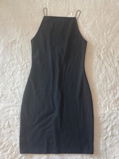 Women’s H&M Short Black Dress w/ Sparkling Spaghetti Straps - Size Small