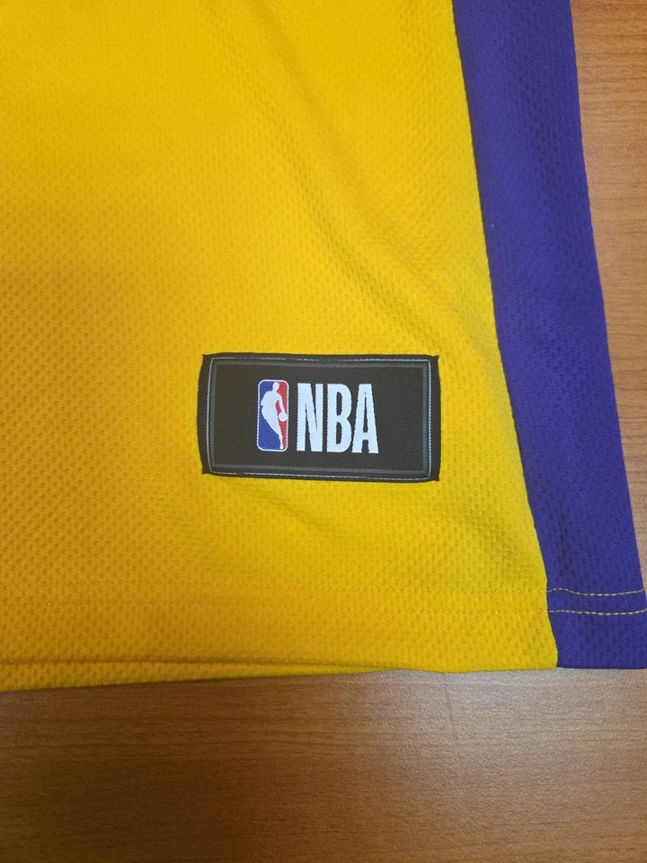 Camiseta NBA Los Angeles Lakers #3 Anthony Davis Talla Juvenil L Foto 2 de 4