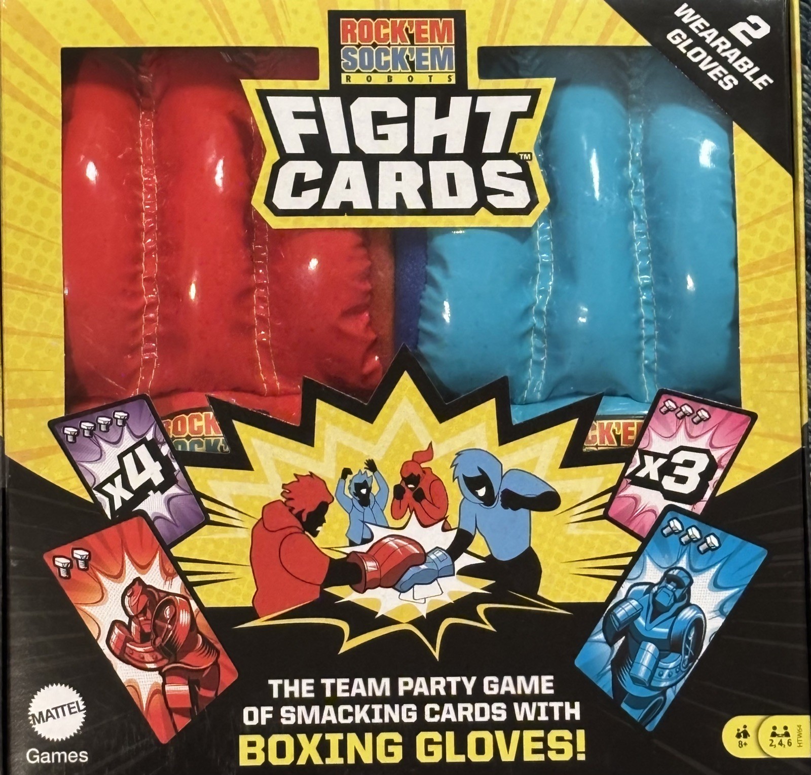 Rock Em Sock Em Robots - Fight Cards [Board Game, 2-6 Player