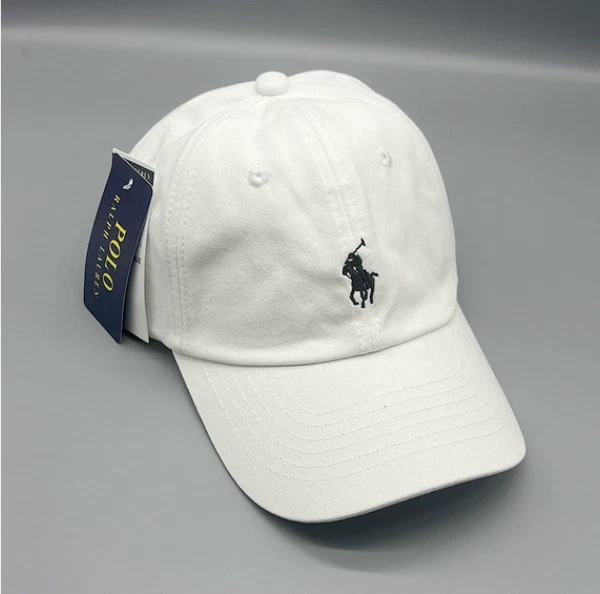 Polo Ralph Lauren 白色可调帽子男士| eBay