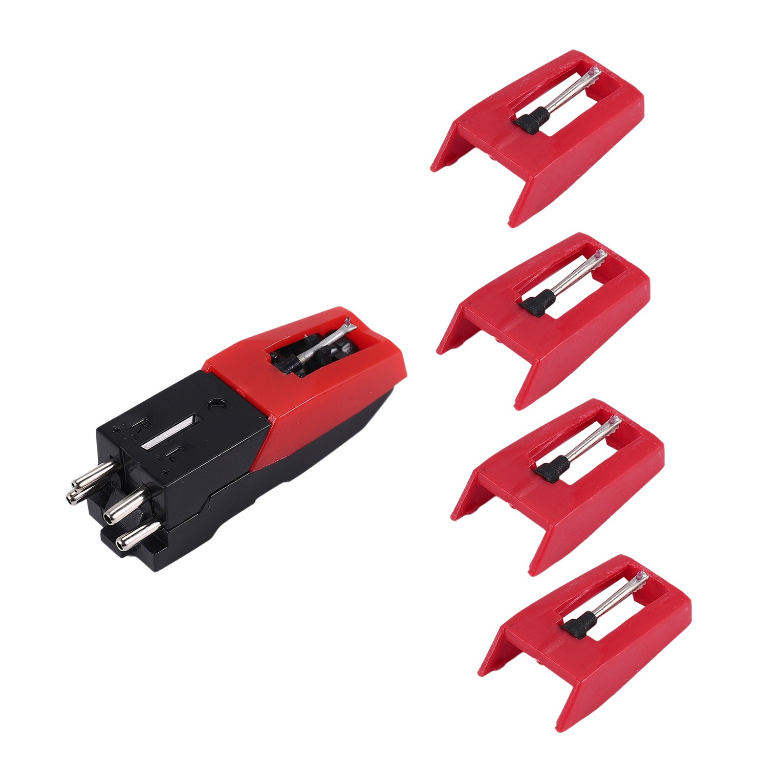 Upgrade Your Turntable with 1PC Stylus & 4PCS Diamond2086 Needles-image