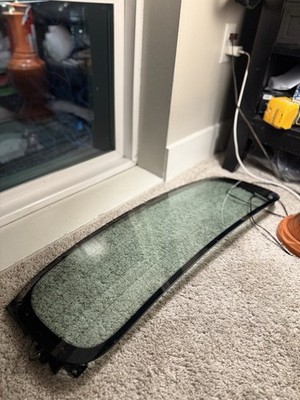 2012-2019 fiat 500 500C CONVERTIBLE REAR windshield window glass