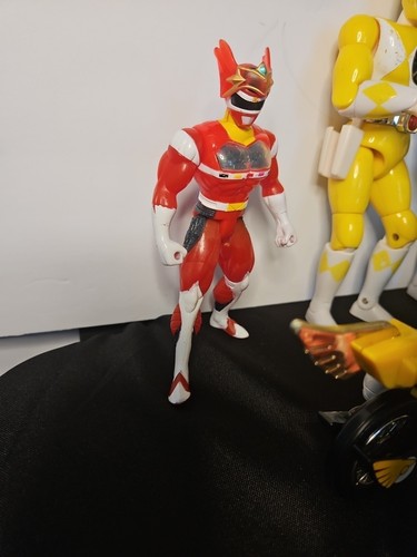 Lot of 20 Vintage 90s mixed Power Rangers action figure lot + 2 cycles Bandai - Picture 9 of 12