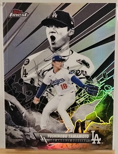 2026 Topps Finest Yoshinobu Yamamoto Base (RAW)