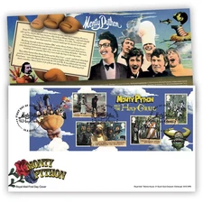 Monty Python Stamp Sheet Souvenir First Day Cover