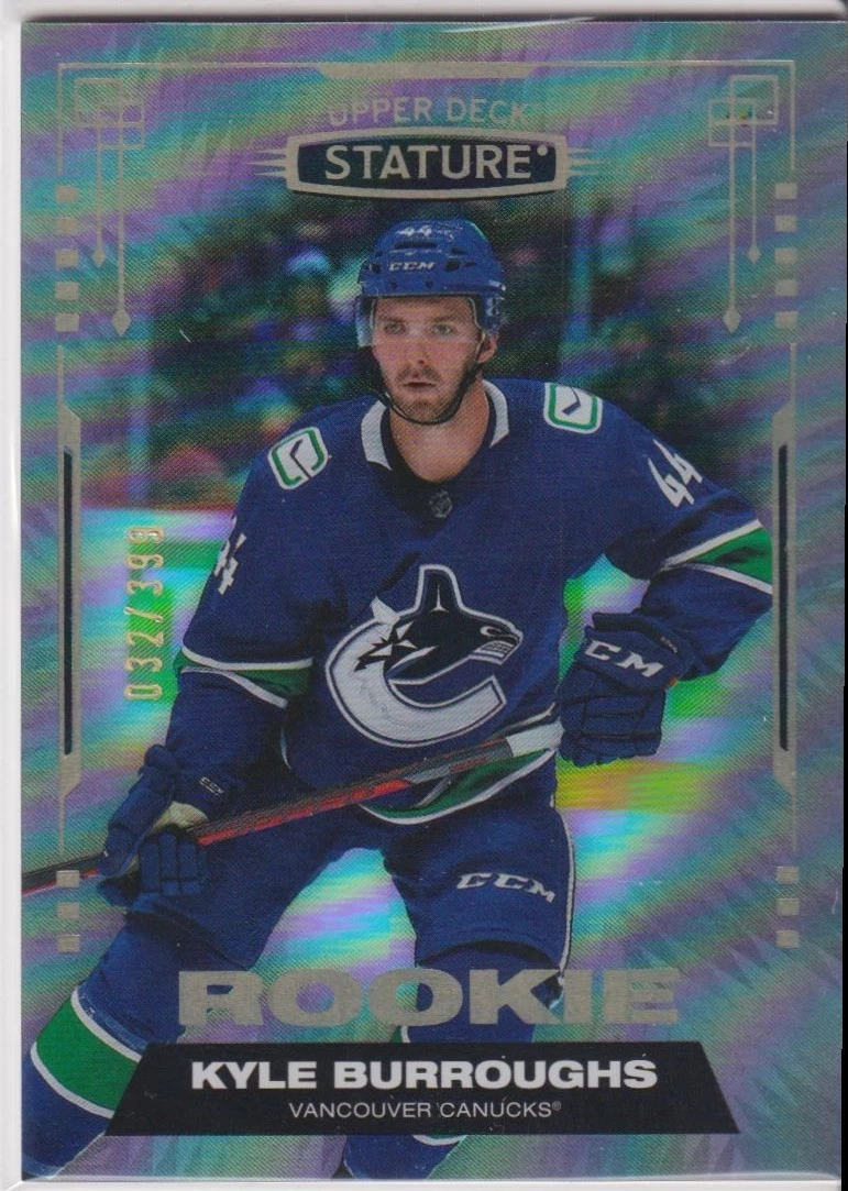 2021-22 Upper Deck Stature - Kyle Burroughs #196