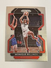 2022 Panini WNBA Prizm Basketball #150 - Monique Billings - Atlanta Dream