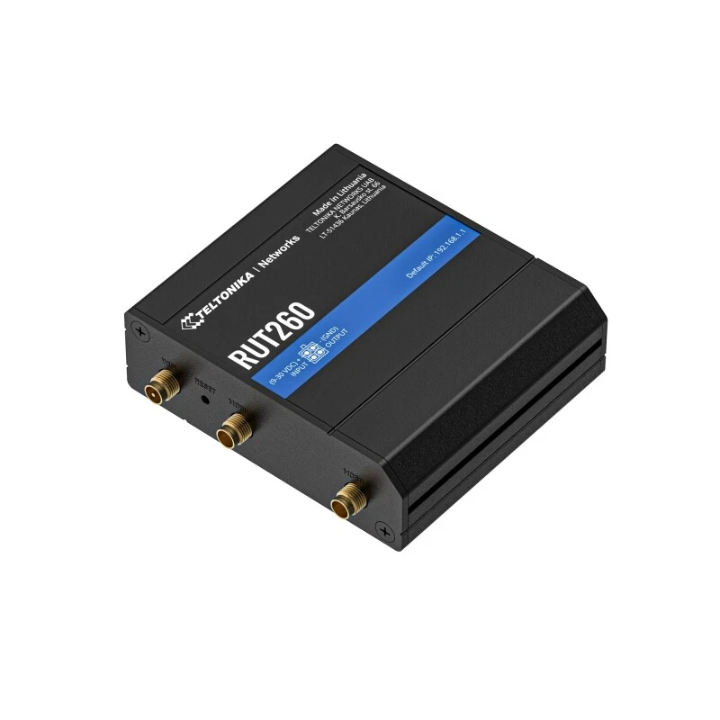 TELTONIKA LTE Cat6 Industrial Cellular Router RUT260 - Image 2 of 4