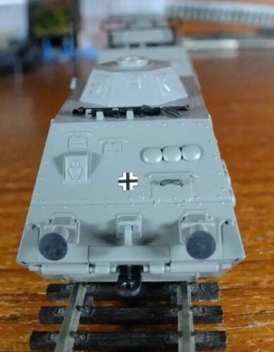 Liliput L136507 HO gauge tren blindado rail tank juego de 2 vagones - Imagen 4 de 18