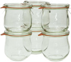 746 1/5 Liter Tulip Jar, 12.5 Oz - Set of 6