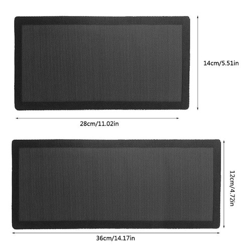 PC Chassis Cooling Dust Filter Magnetic PVC Net Guard Fan Cover - Photo 8/14