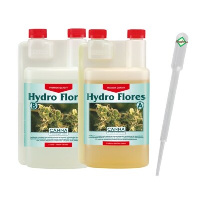 Canna Hydro Flores A&B Blütephase Hydrokultur Dünger Hydrokulturdünger Bewässeru