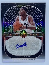 2019-2020 Panini Obsidian Basketball Pascal Siakam Galaxy Autograph /49