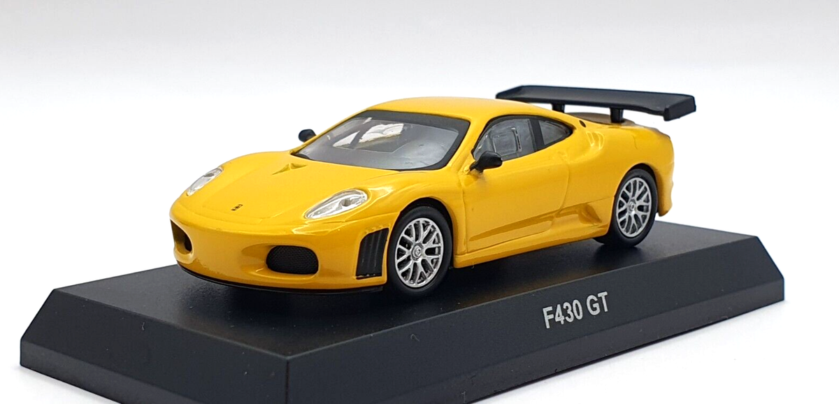 Ferrari F430 GT BMS ミニカー 97号 Kyosho 1/64 FERRARI F430 GT YELLOW diecast car model | eBay