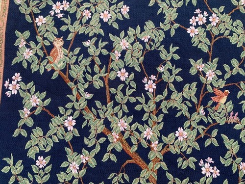 3x4 Vintage French Floral Tapestry Wall Hanging Colorful Traditional Goblins - Picture 7 of 12