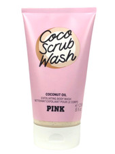 VICTORIA'S SECRET PINK COCO SCRUB WASH EXFOLIATING BODY WASH COCONUT OIL 8 oz