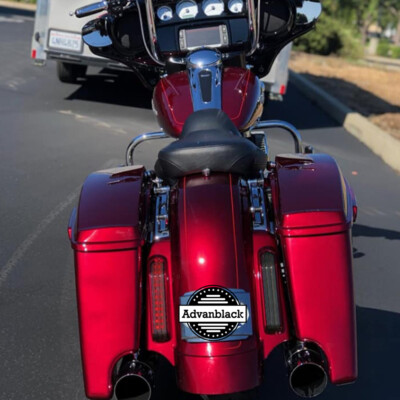 Fender Kit Cvo Rear Fender And Bags Velocity Red Sunglo CVO Rear